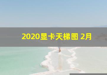 2020显卡天梯图 2月